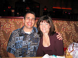 Cheryl and I after her birthday dinner.
